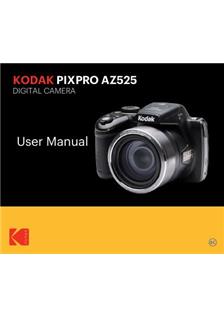 Kodak PixPro AZ525 manual. Camera Instructions.